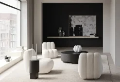 101 Copenhagen Coffee Tables*Big Foot coffee table big Ø110 cm, Coffee BrownBlack