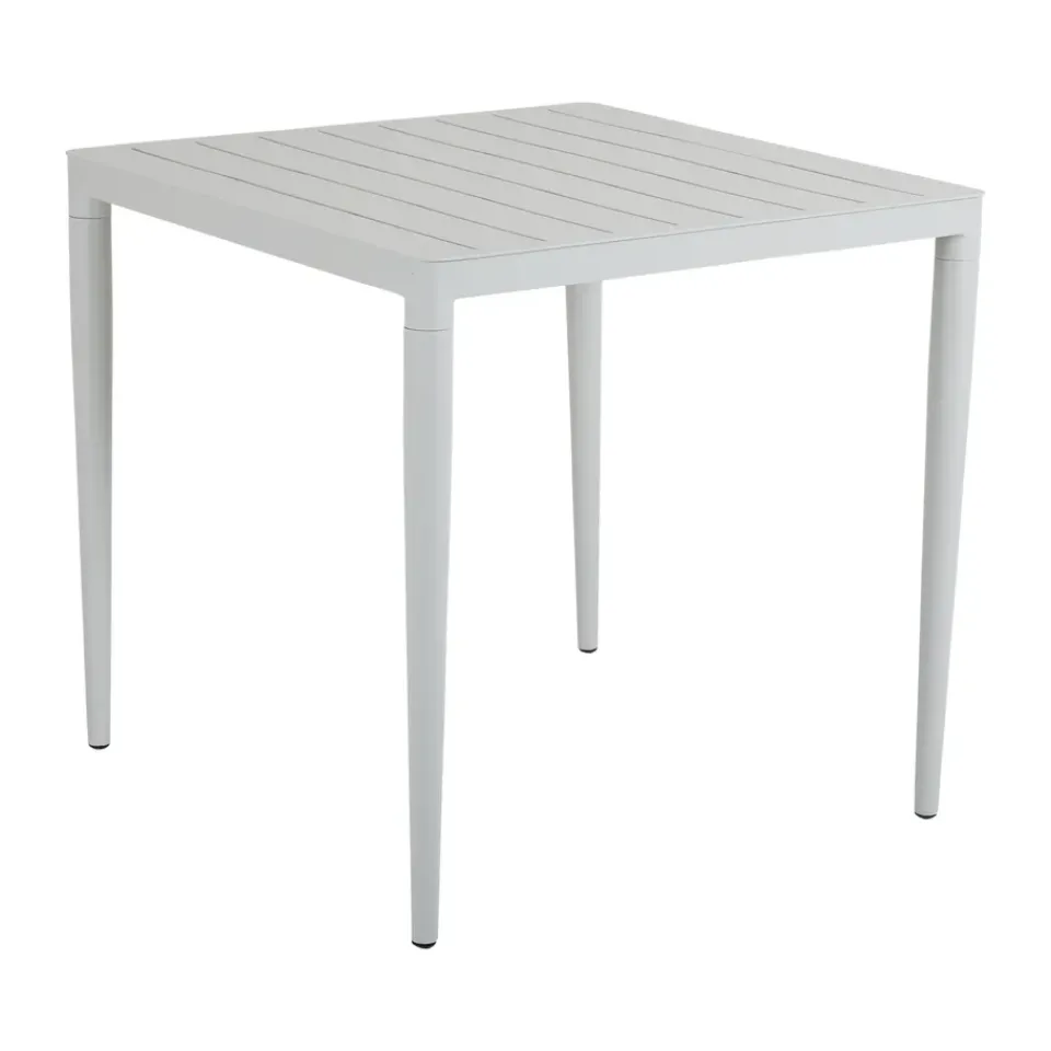 Brafab Table For Outdoor Use*Bigby dining table, Light , 76x76 cm Grey