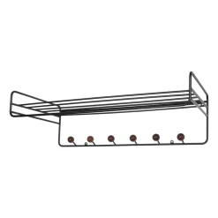 Maze Hat Rack & Hat Shelves*Bill Hat rack hat rack, Black-dark-brown BlackBrown