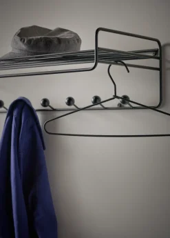 Maze Hat Rack & Hat Shelves*Bill Hat rack L hat rack, Black