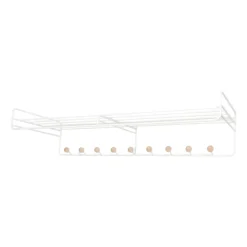 Maze Hat Rack & Hat Shelves*Bill Hat rack L hat rack, White