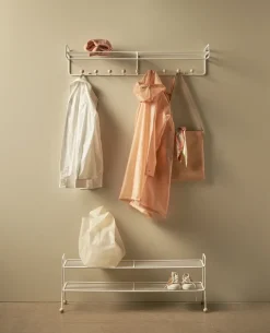 Maze Hat Rack & Hat Shelves*Bill Hat rack L hat rack, White