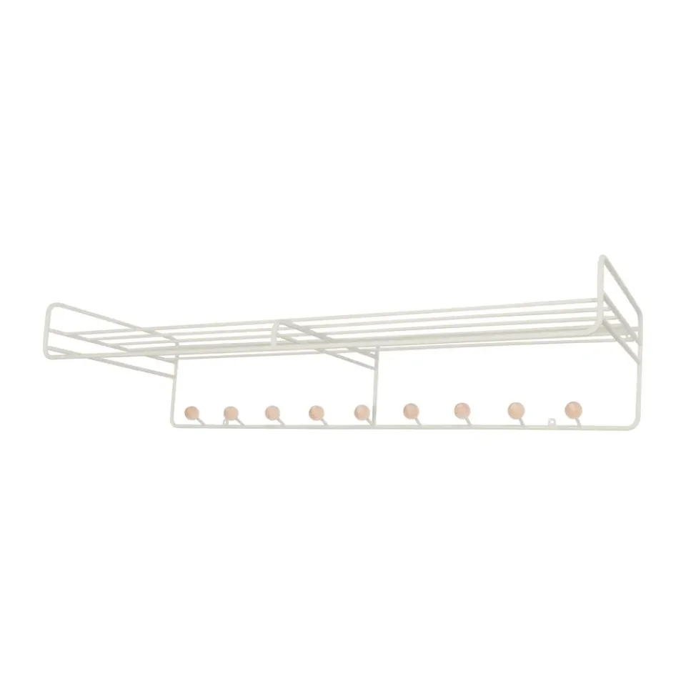 Maze Hat Rack & Hat Shelves*Bill Hat rack L hat rack, Greige Grey
