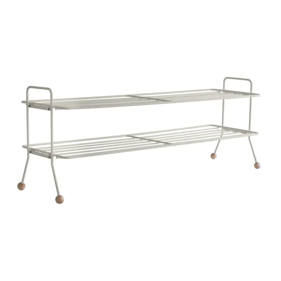 Maze Shoe Racks*Bill Shoe Shelf L Shoe shelf, Greige Grey