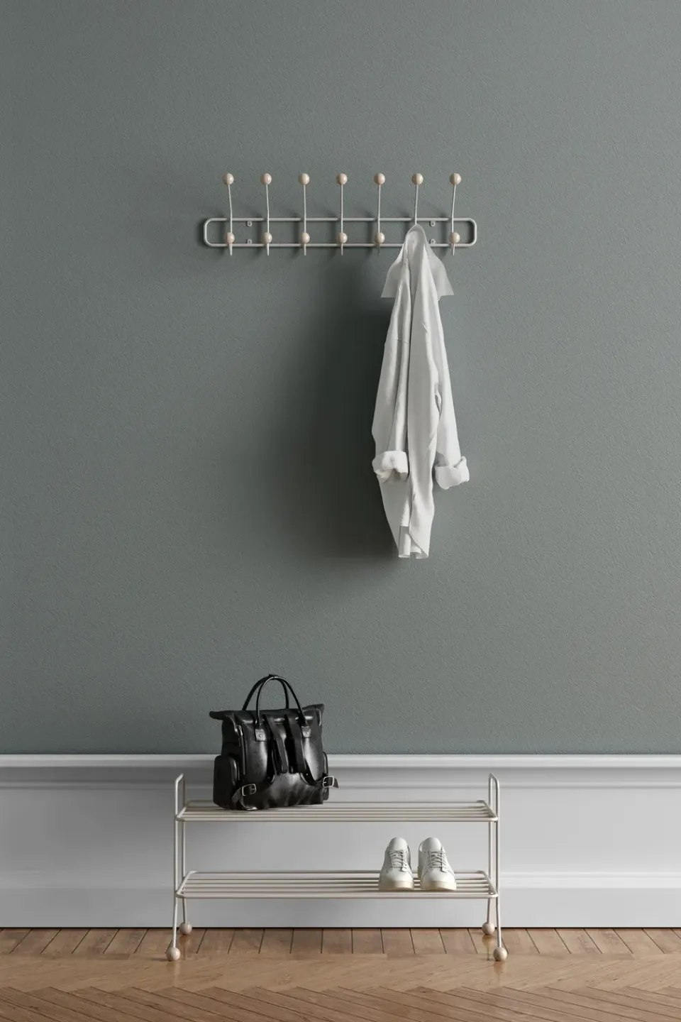 Maze Shoe Racks*Bill Shoe Shelf L Shoe shelf, Greige Grey