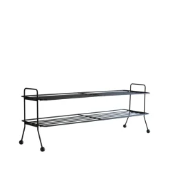 Maze Shoe Racks*Bill Shoe Shelf L Shoe shelf, Black