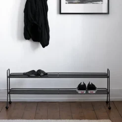 Maze Shoe Racks*Bill Shoe Shelf L Shoe shelf, Black