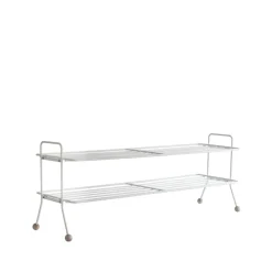 Maze Shoe Racks*Bill Shoe Shelf L Shoe shelf, White