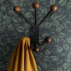 Maze Clothes Racks, Coat Stands & Hangers*Bill XS hanger, black-dark brown BrownBlack