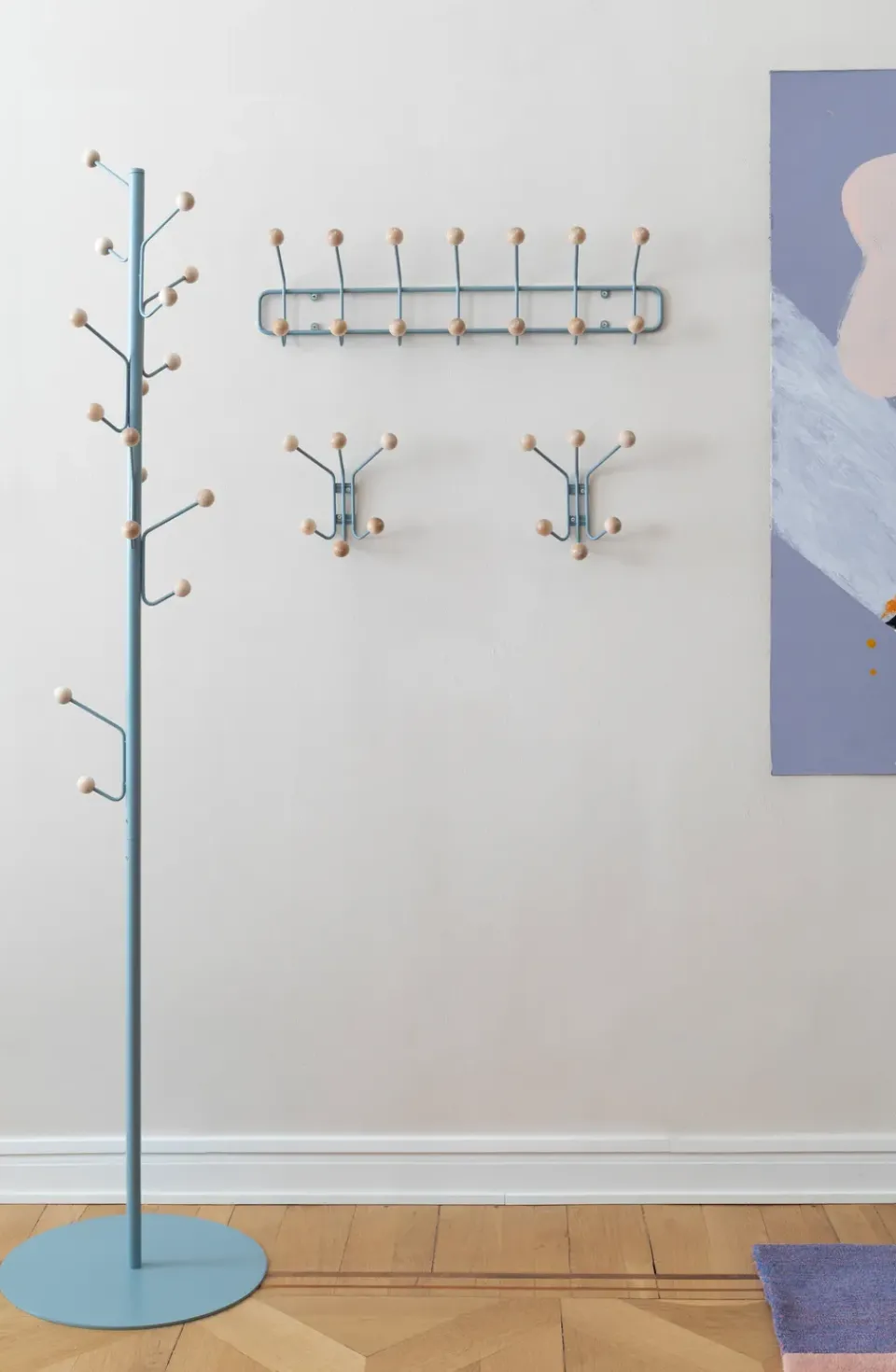Maze Clothes Racks, Coat Stands & Hangers*Bill XS hanger, Pigeon Blue