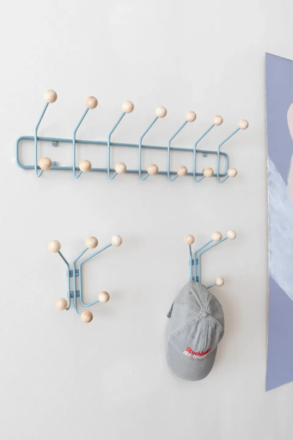 Maze Clothes Racks, Coat Stands & Hangers*Bill XS hanger, Pigeon Blue