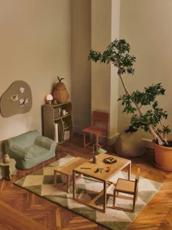 Ferm Living Armchairs & Footstools|Sitting Poufs*Billow bean bag armchair, Tea Green
