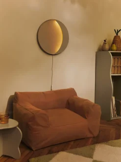 Ferm Living Armchairs & Footstools|Sitting Poufs*Billow bean bag armchair, Tan Brown