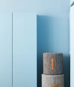 Design House Stockholm Stools*Björk stool high, dark grey Transparent
