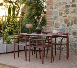 Cane-line Balcony Furniture*Bliss armchair, Desert Red