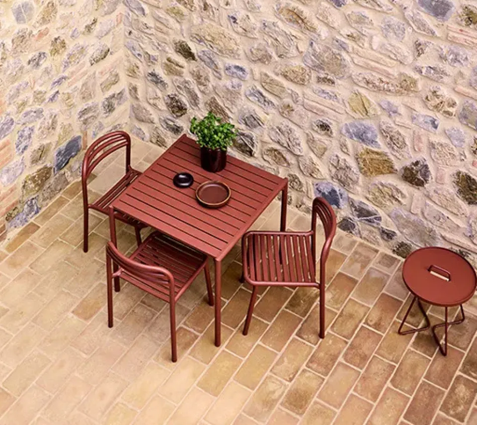Cane-line Balcony Furniture*Bliss chair, Desert Red
