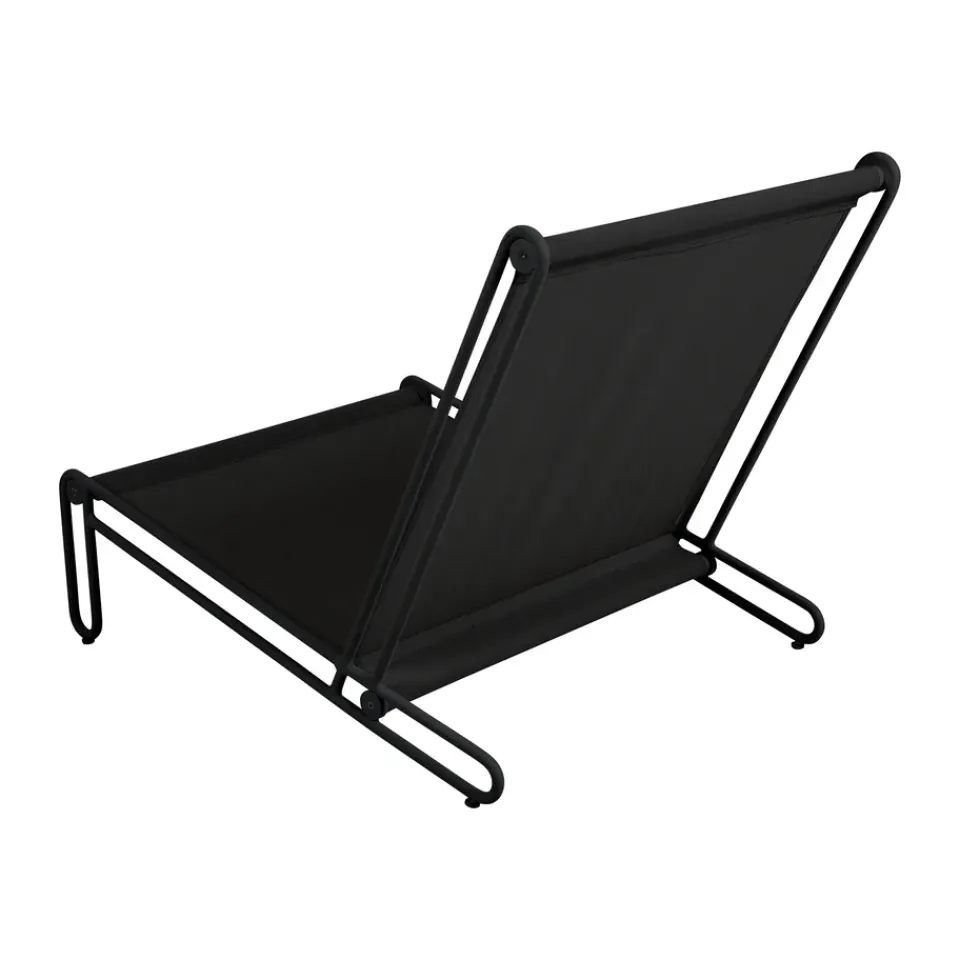 Brafab Outdoor Lounge Furniture*Blixt lounge chair, Black-clay Beige