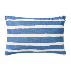 Chhatwal & Jonsson Garden Details & Accessories*Block Stripe outdoor cushion 40x60 cm, Riviera blue-off white BlueWhite