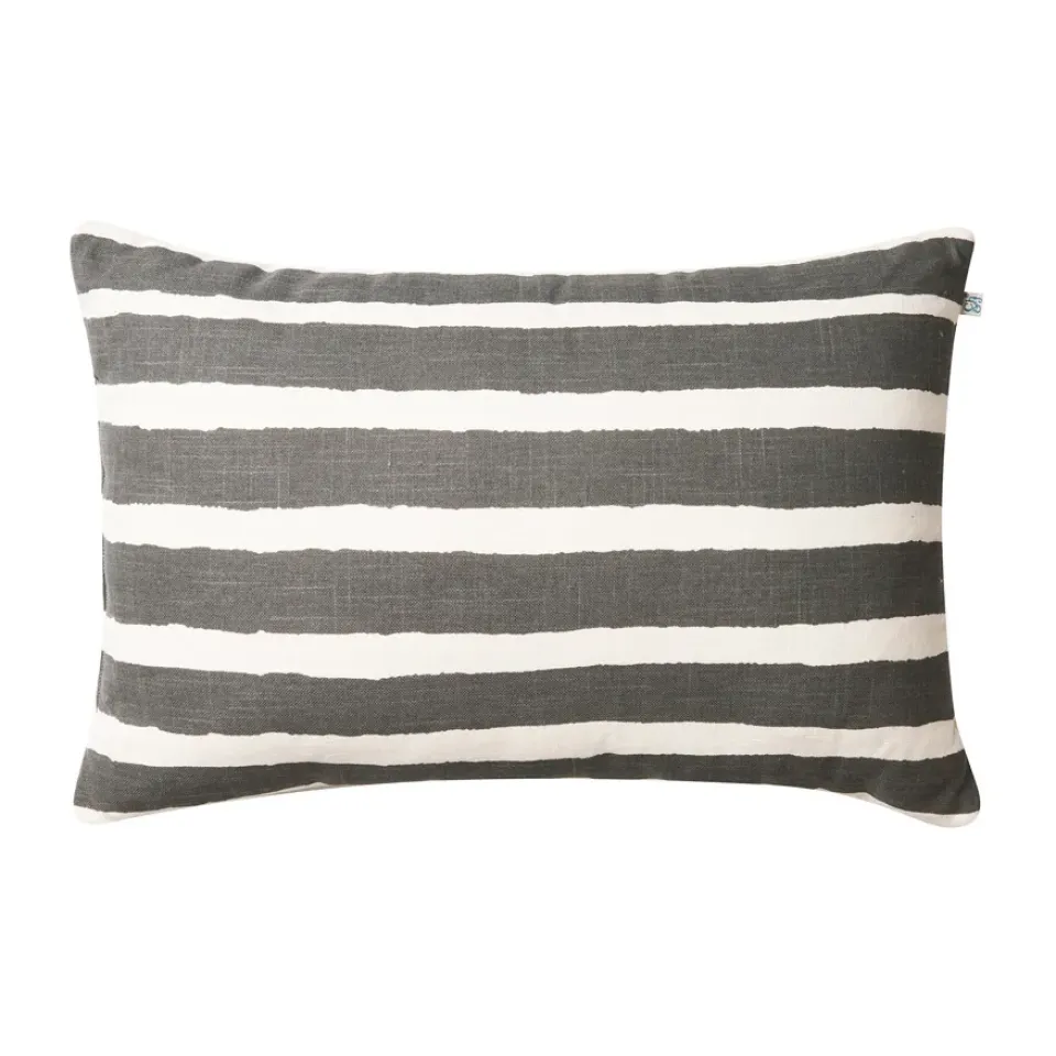 Chhatwal & Jonsson Garden Details & Accessories*Block Stripe outdoor cushion 40x60 cm, -off white Grey