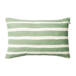 Chhatwal & Jonsson Garden Details & Accessories*Block Stripe outdoor cushion 40x60 cm, Sage-off white Green