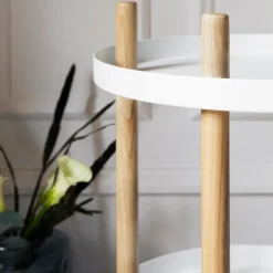 Normann Copenhagen Serving Trolleys*Block table Ø45 cm, White
