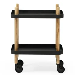 Normann Copenhagen Serving Trolleys*Block table, Black
