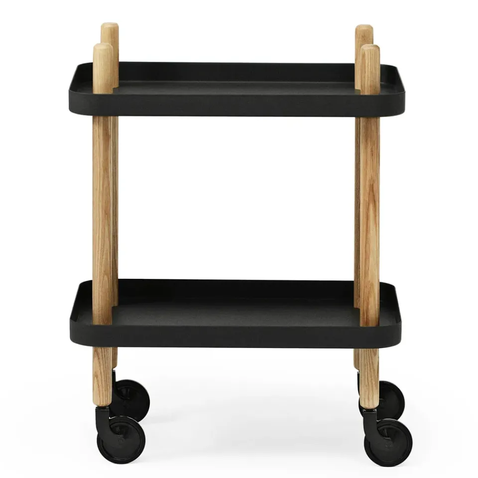 Normann Copenhagen Serving Trolleys*Block table, Black