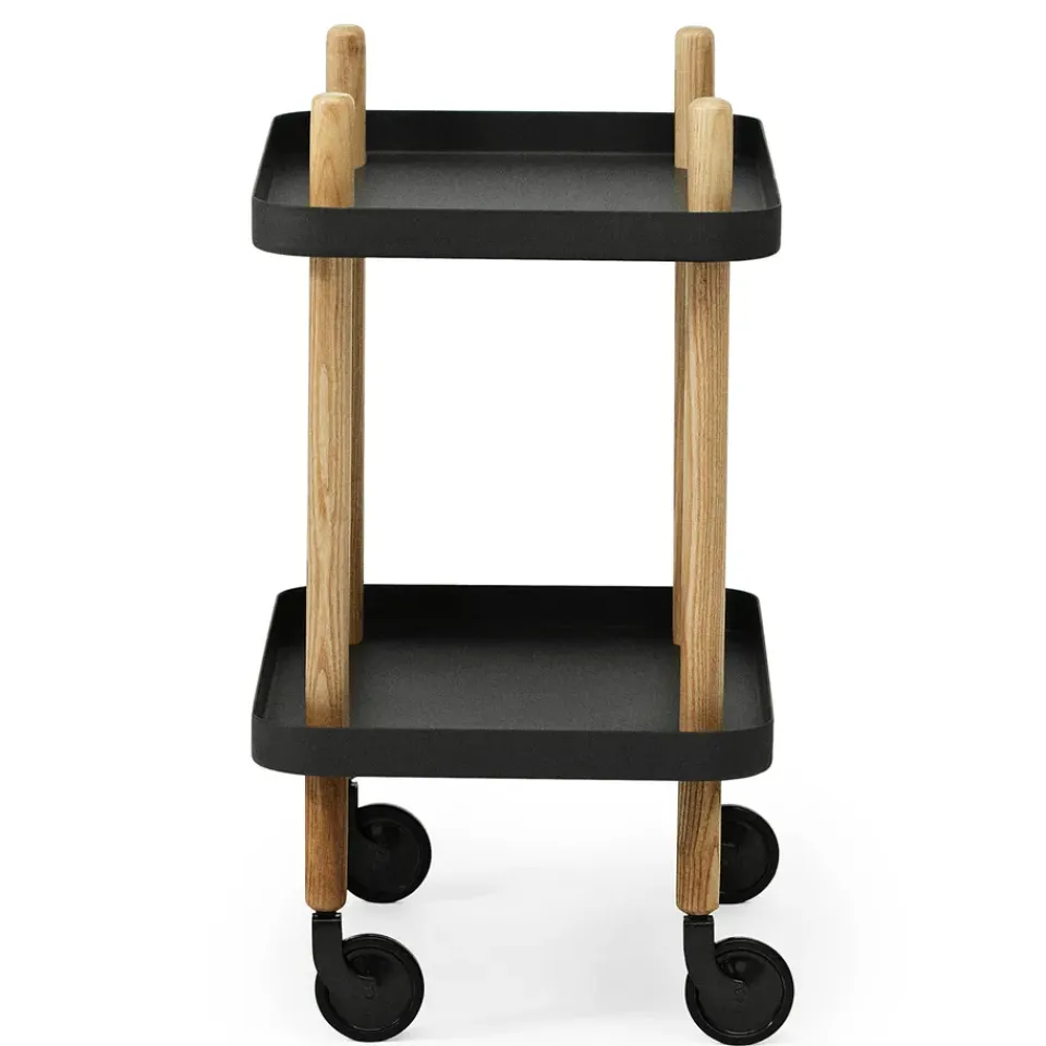 Normann Copenhagen Serving Trolleys*Block table, Black
