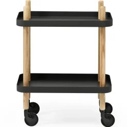 Normann Copenhagen Serving Trolleys*Block table, Black