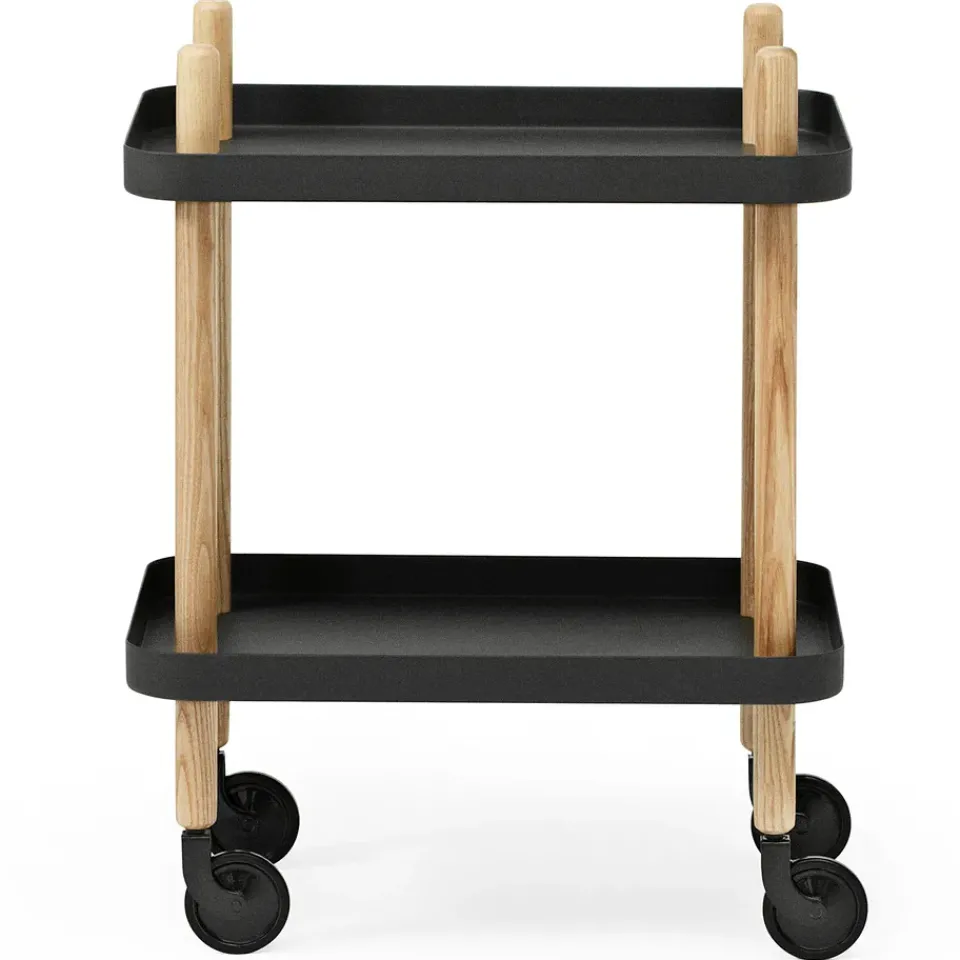 Normann Copenhagen Serving Trolleys*Block table, Black