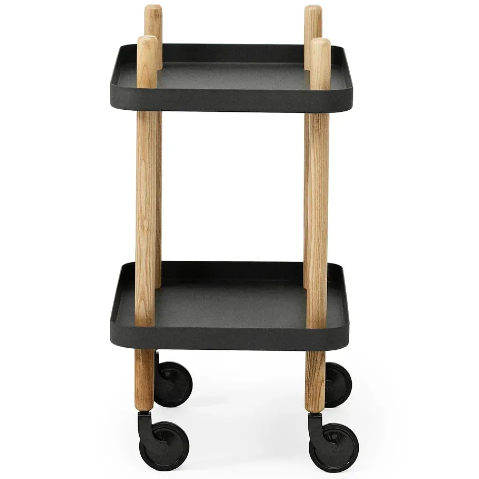 Normann Copenhagen Serving Trolleys*Block table, Black