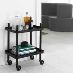 Normann Copenhagen Serving Trolleys*Block table, - Black