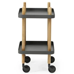 Normann Copenhagen Serving Trolleys*Block table, dark Grey