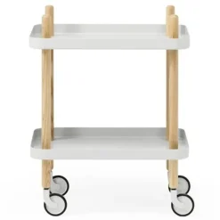 Normann Copenhagen Serving Trolleys*Block table, light Grey