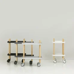 Normann Copenhagen Serving Trolleys*Block table, light Grey
