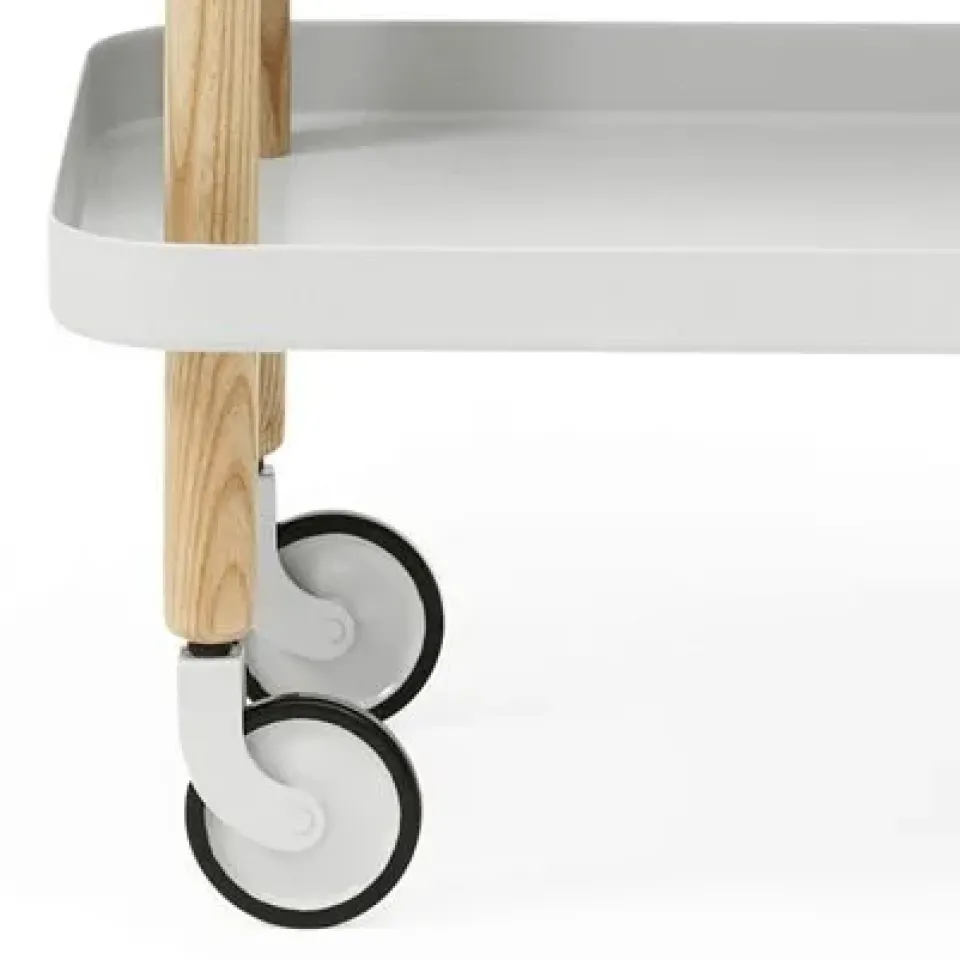 Normann Copenhagen Serving Trolleys*Block table, light Grey