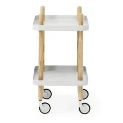 Normann Copenhagen Serving Trolleys*Block table, light Grey