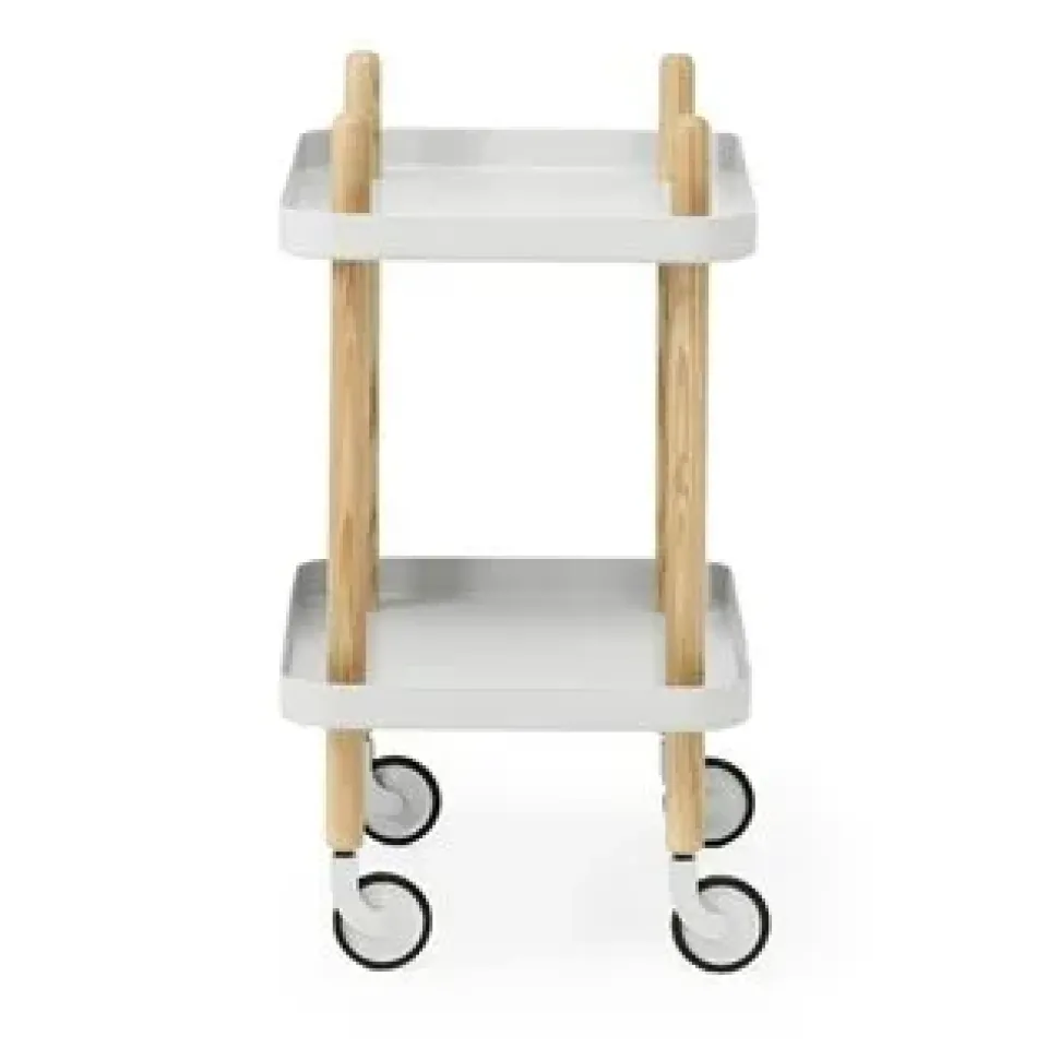 Normann Copenhagen Serving Trolleys*Block table, light Grey