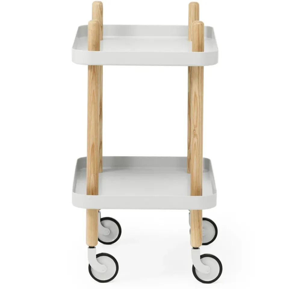 Normann Copenhagen Serving Trolleys*Block table, light Grey