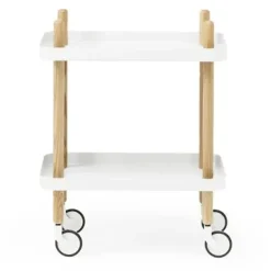 Normann Copenhagen Serving Trolleys*Block table, White