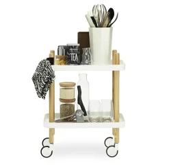 Normann Copenhagen Serving Trolleys*Block table, White