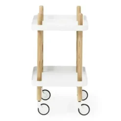 Normann Copenhagen Serving Trolleys*Block table, White