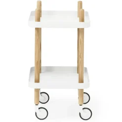 Normann Copenhagen Serving Trolleys*Block table, White