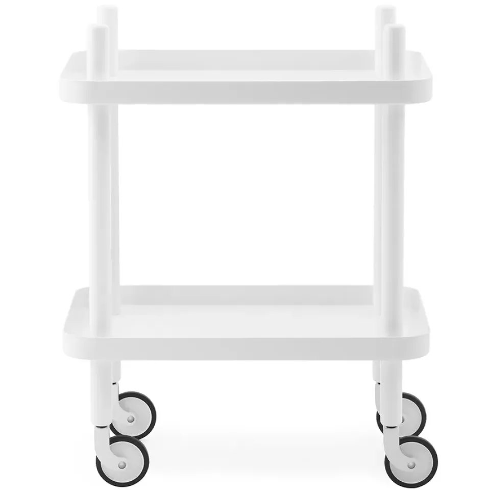 Normann Copenhagen Serving Trolleys*Block table, - White