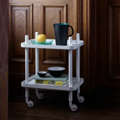 Normann Copenhagen Serving Trolleys*Block table, - White