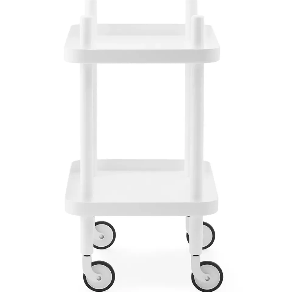 Normann Copenhagen Serving Trolleys*Block table, - White