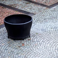 Byarums bruk Balcony Furniture*Blom plant pot, , wide Black