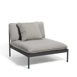 Skargaarden Garden Sofas & Garden Benches|Outdoor Lounge Furniture*Bönan modular sofa, Fiord 551 , 1-seat, d. grey aluminium frame Beige