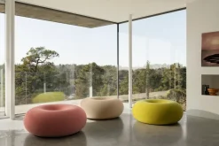 Hem Sitting Poufs*Boa pouf Ø114 cm, Cotton candy Pink
