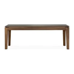 Ethnicraft Benches*Bok bench, Dark stained teak 126 cm Brown